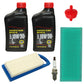 Filter Set w/ Spark Plugs and Oil Fits John Deere Replaces AM107314