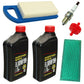 Filter Set w/ Spark Plugs and Oil Fits John Deere Replaces AM107314