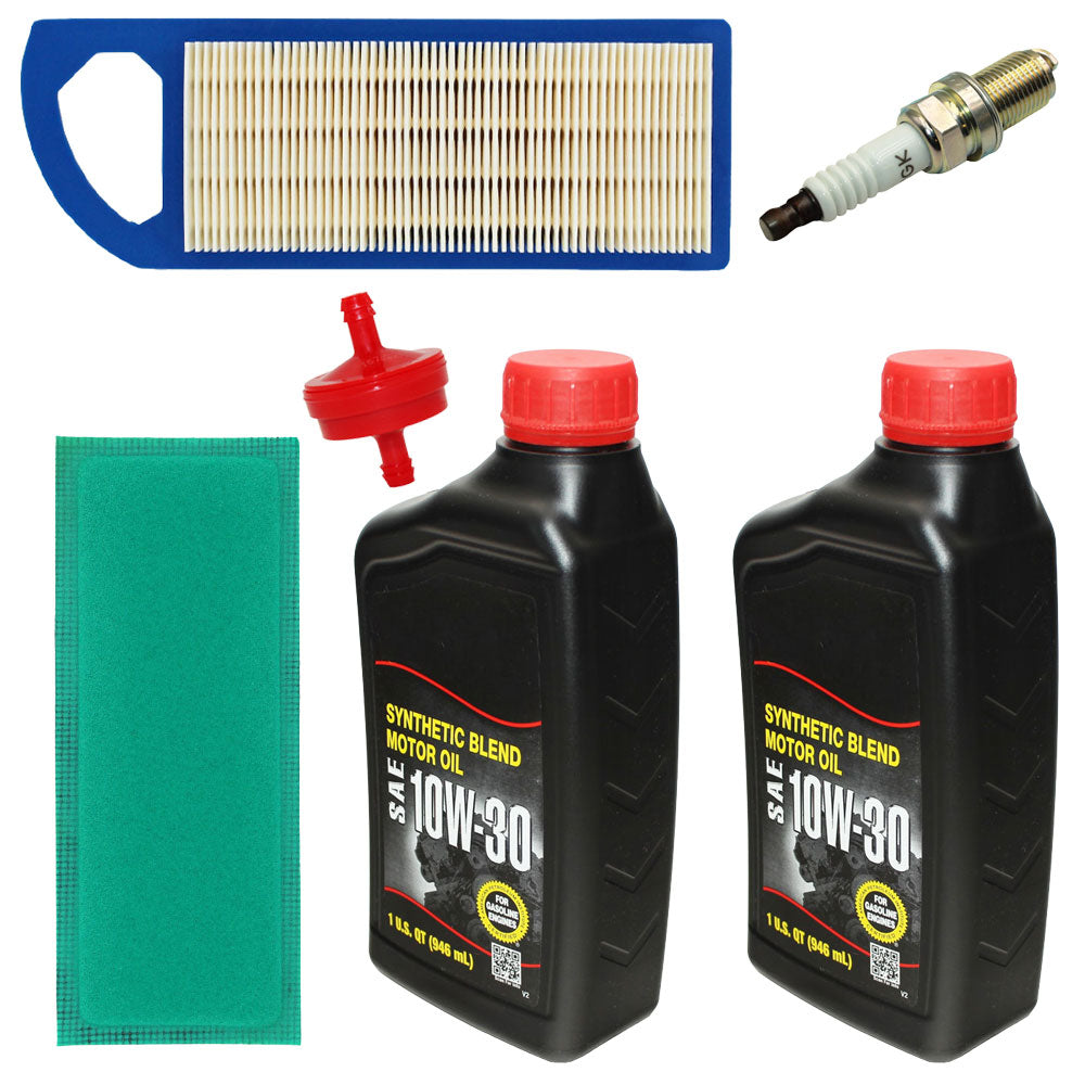 Filter Set w/ Spark Plugs and Oil Fits John Deere Replaces AM107314
