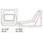Fits John Deere COMPACT TRACTOR SEAT 655 755 756 856 855 955