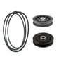 Drive Belt & Idlers Fits John Deere LX172 LX173 LX176 LX178 LX186 LX188 Tractors