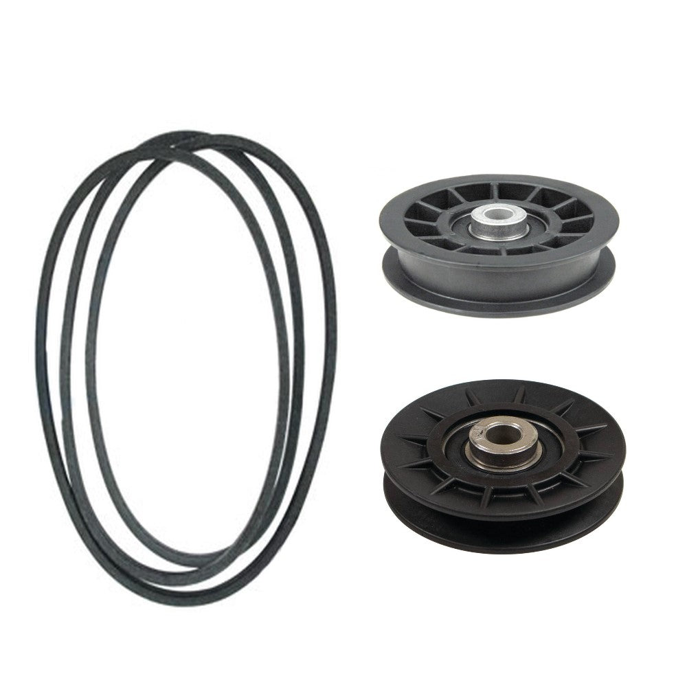 Drive Belt & Idlers Fits John Deere LX172 LX173 LX176 LX178 LX186 LX188 Tractors