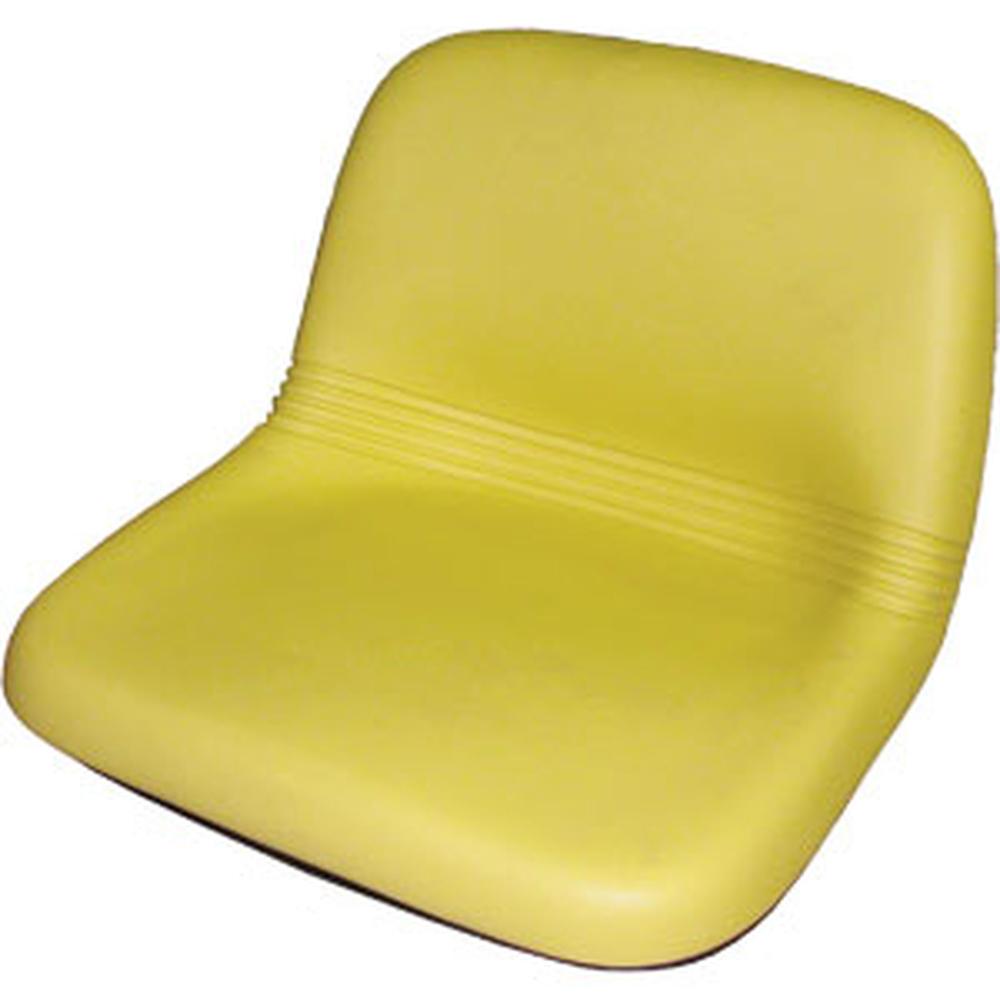 AM115813 Yellow High Back Seat Fits John Deere LX188 LX186 LX178 LX176 LX173