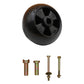 Smooth Deck Wheel Fits John Deere 38in 41in 46in 48in 50in Tractor Mounted Mower