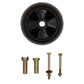 Mower Deck Gage Wheel Kit Fits John Deere X500 X520 X530 X534 X540 X590 AM133602