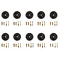 (Pack of 10) Deck Wheel Kit Fits John Deere AM116299, AM133602, M111489, M125172