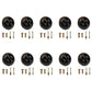(Pack of 10) Deck Wheel Kit Fits John Deere AM116299, AM133602, M111489, M125172