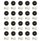 Qty 20: Deck Wheels Kit Fits Husqvarna Replaces 532 13 39-57