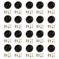 Twenty (20) New Aftermarket Plastic Deck Wheel Kits Fits John Deere 737 757 Z Trak 60" Z Trak AM116299 AM