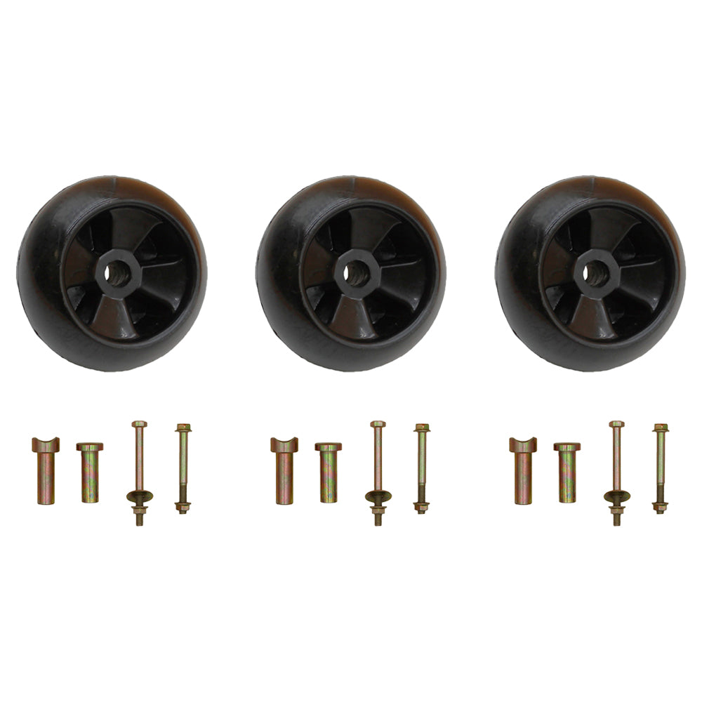 Qty 3: Deck Wheel Kit Fits Husqvarna Replaces AM116299_x3