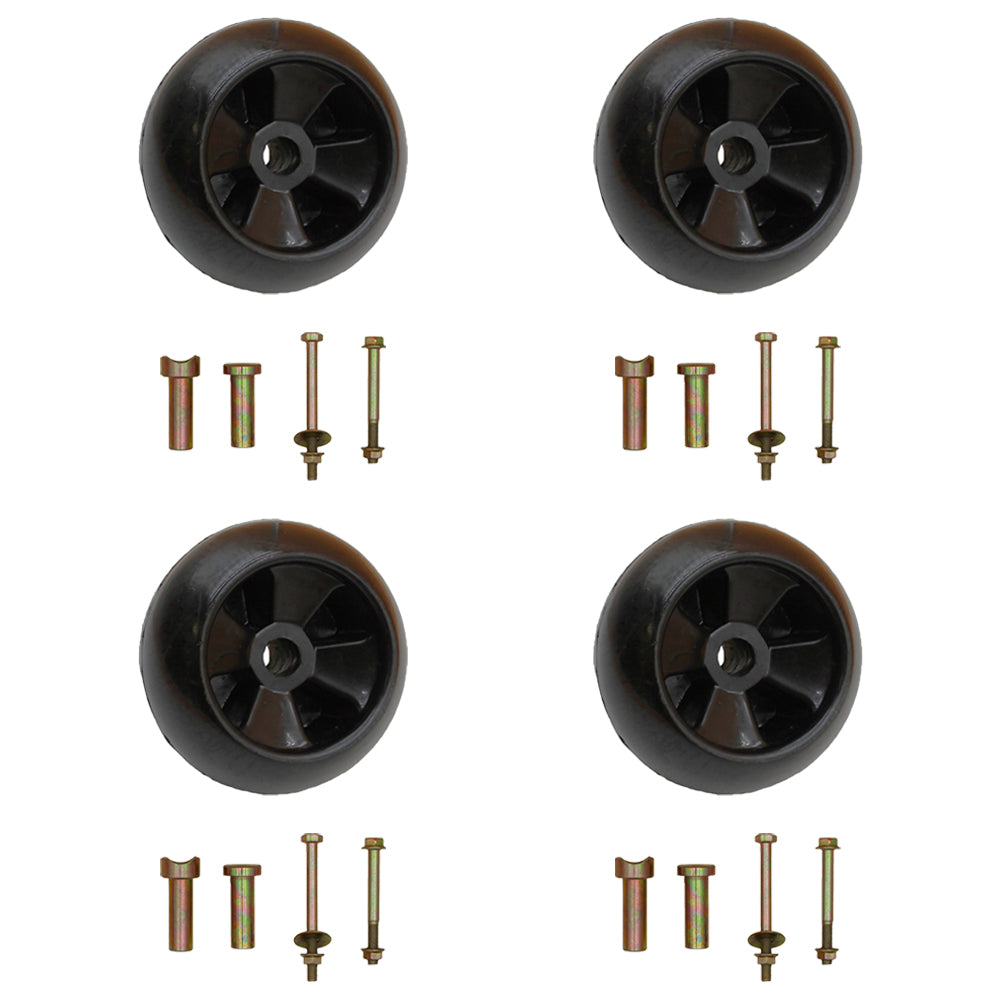 Qty 4: Deck Wheel Kit Fits Husqvarna Replaces AM116299_x4