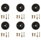 Qty 6: Deck Wheels Kit Fits Husqvarna Replaces 532 13 39-57