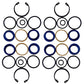 X4 Fits John Deere 44 LOADER LIFT OR TILT Four Cylinder Seal Kits PT5252 AM11839