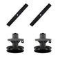 Spindle Blade Kit Fits John Deere 38 Inch Cut Deck STX38 AM124511