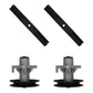 Spindle Blade Kit Fits John Deere 38 Inch Cut Deck STX38 AM124511