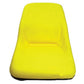 AM126865 Seat High Back Yellow Fits John Deere LTR155 LTR166 LT133 LT155 LT166