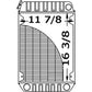 New Radiator Fits John Deere 3375 Skid Steer 375 Skid Steer AM103228