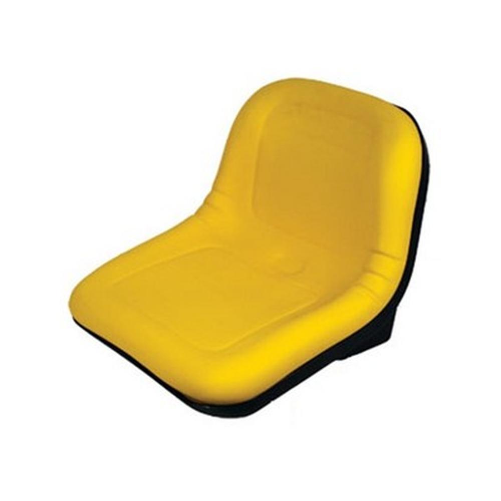 New Seat 15" Yellow Vinyl Fits John Deere AM133476 AM133476