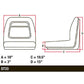 AM129968 New Vinyl Seat Fits John Deere 4x2 CS TS Fits Gator AM123636