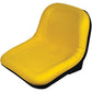 New Seat 15" Yellow Vinyl Fits John Deere AM133476 AM133476