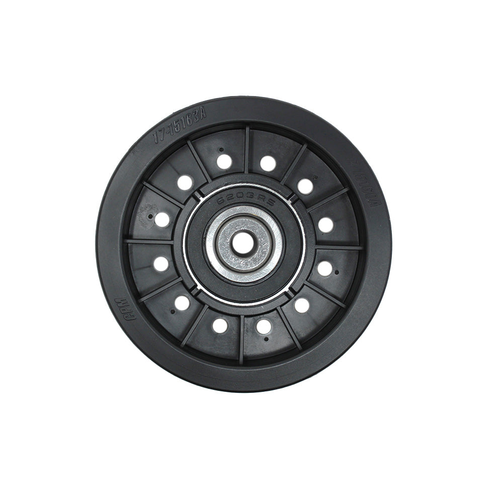 Flat Plastic Idler Pulley Fits John Deere Replaces AM134501