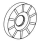 Brake Disc Fits John Deere Replaces AT13068