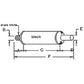 Muffler Fits John Deere Replaces AM30049
