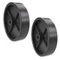 2 Pack Mower Deck Wheels Fits John Deere 110 112 140 212 214 216 300 314 316