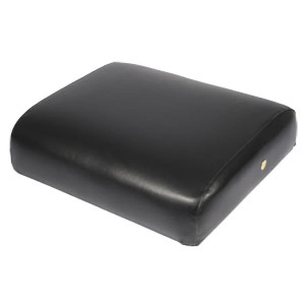 Black Seat Bottom Cushion w/ Wood Base Fits John Deere Replaces AM1839T