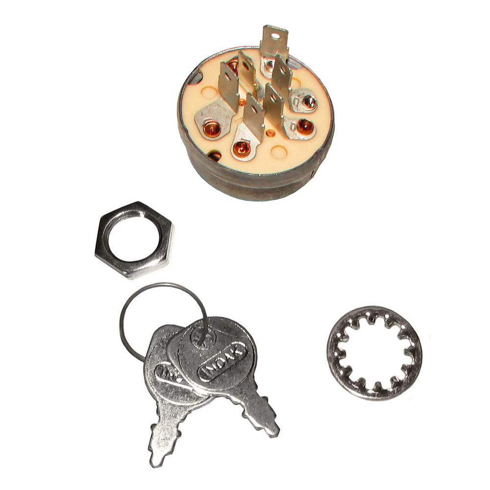 Ignition Starter Switch with Keys for Ariens, Gravely 03602300 Lawn Mower Engine