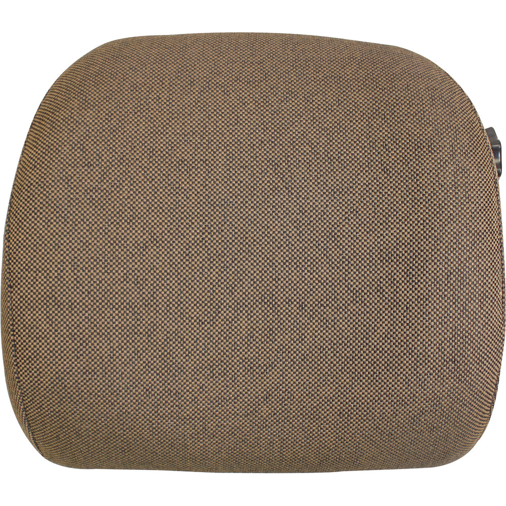 AMSPJD47B Seat Back With Lumbar Adjustment, Brown Fabric