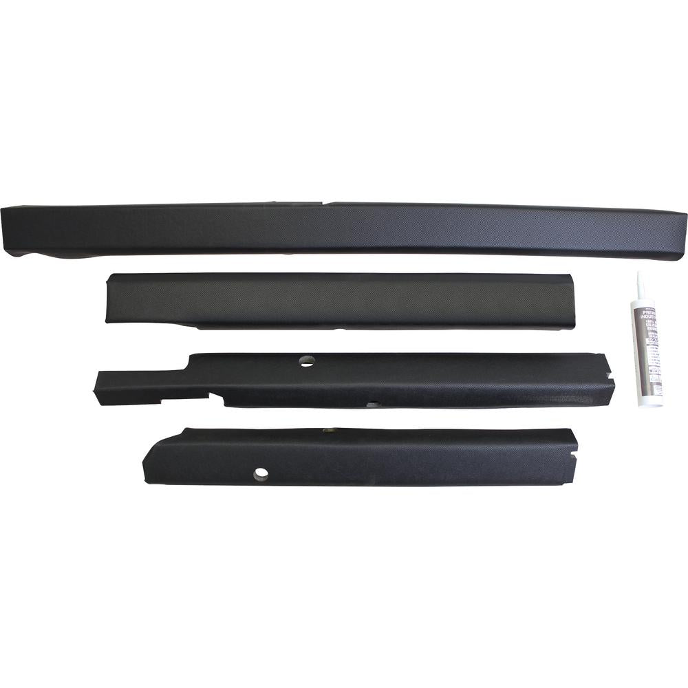 AMSS20005 Qwik Fit Corner Post Kit, Black