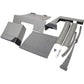 AMSS20007 Qwik Fit Lower Cab Kit, Gray