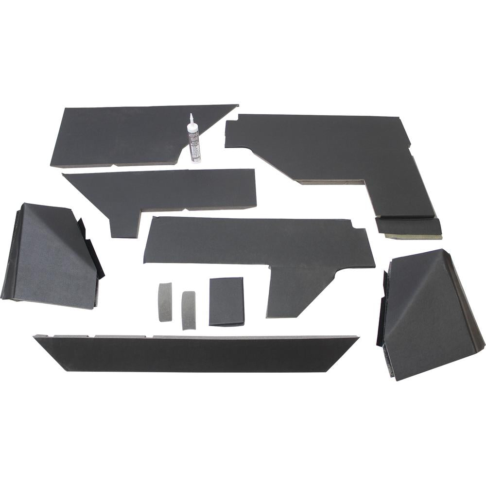 AMSS4142 Qwik Fit Lower Cab Kit, Black Vinyl