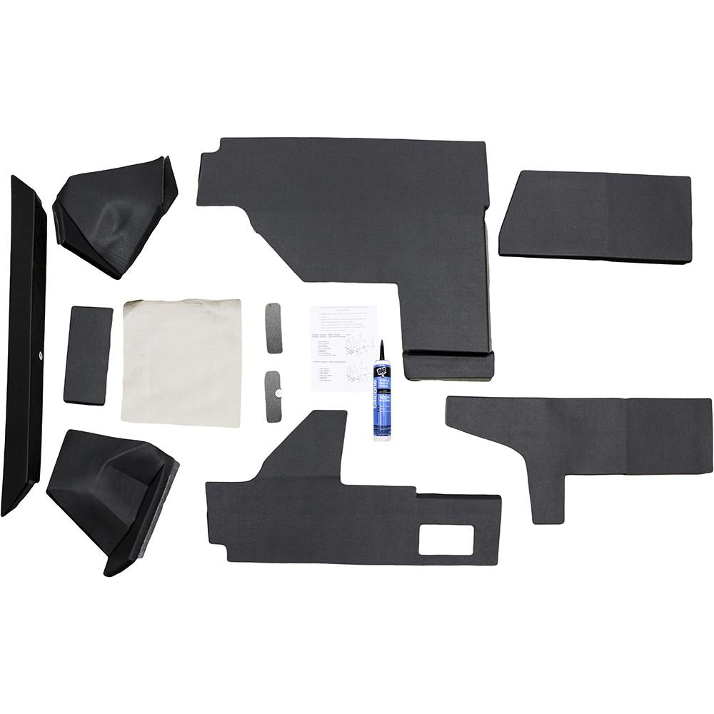 AMSS4144 Qwik Fit Lower Cab Kit, Black Vinyl