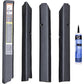 AMSS4150 Qwik Fit Corner Post Kit, Black Vinyl