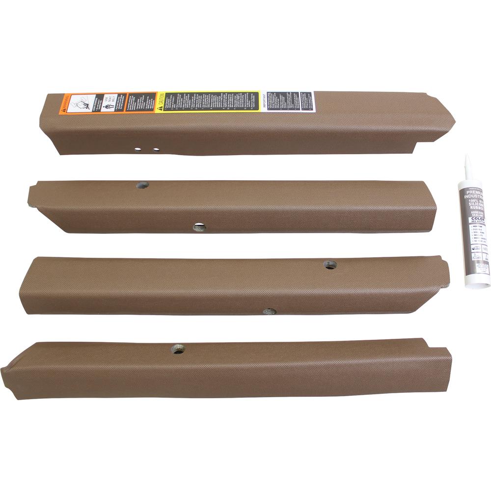 AMSS4151 Qwik Fit Corner Post Kit, Brown Vinyl