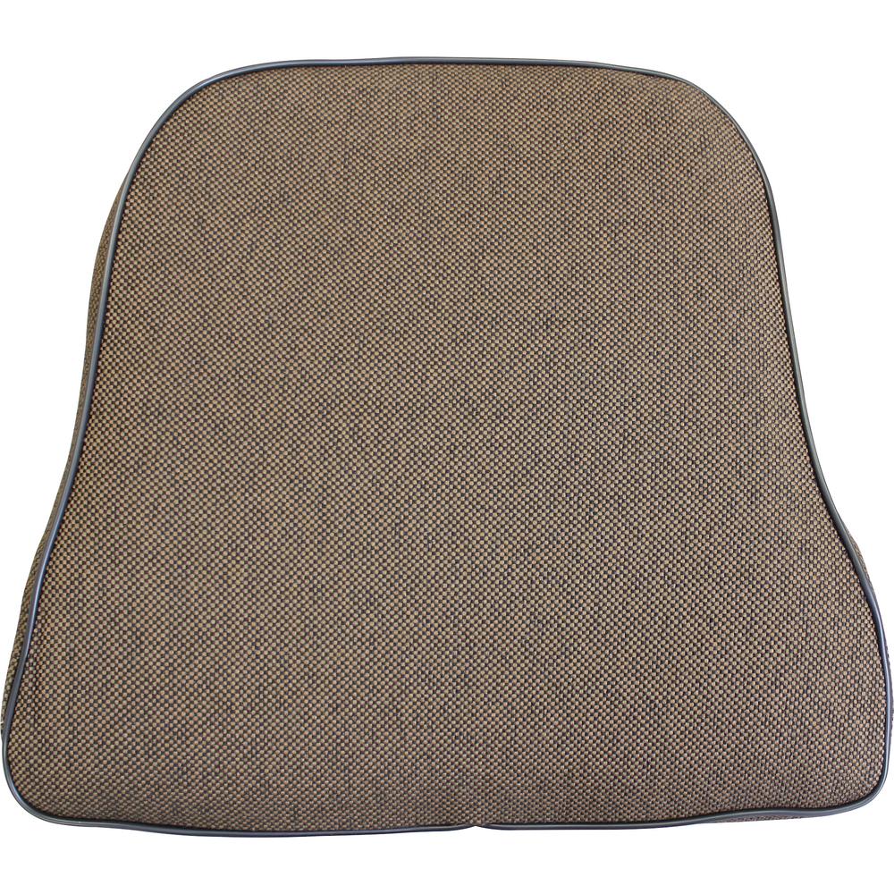 AMSS7203 Deluxe Backrest, Brown Fabric