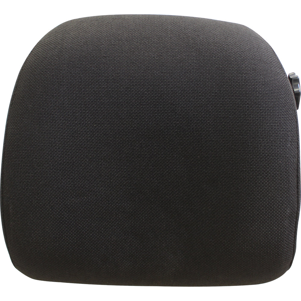 AMSS7295 Backrest With Lumbar Support, Black Fabric
