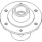 AN183318 New Hub Assembly Fits John Deere Cultivator 1690 1810 1820 1890 1895 +