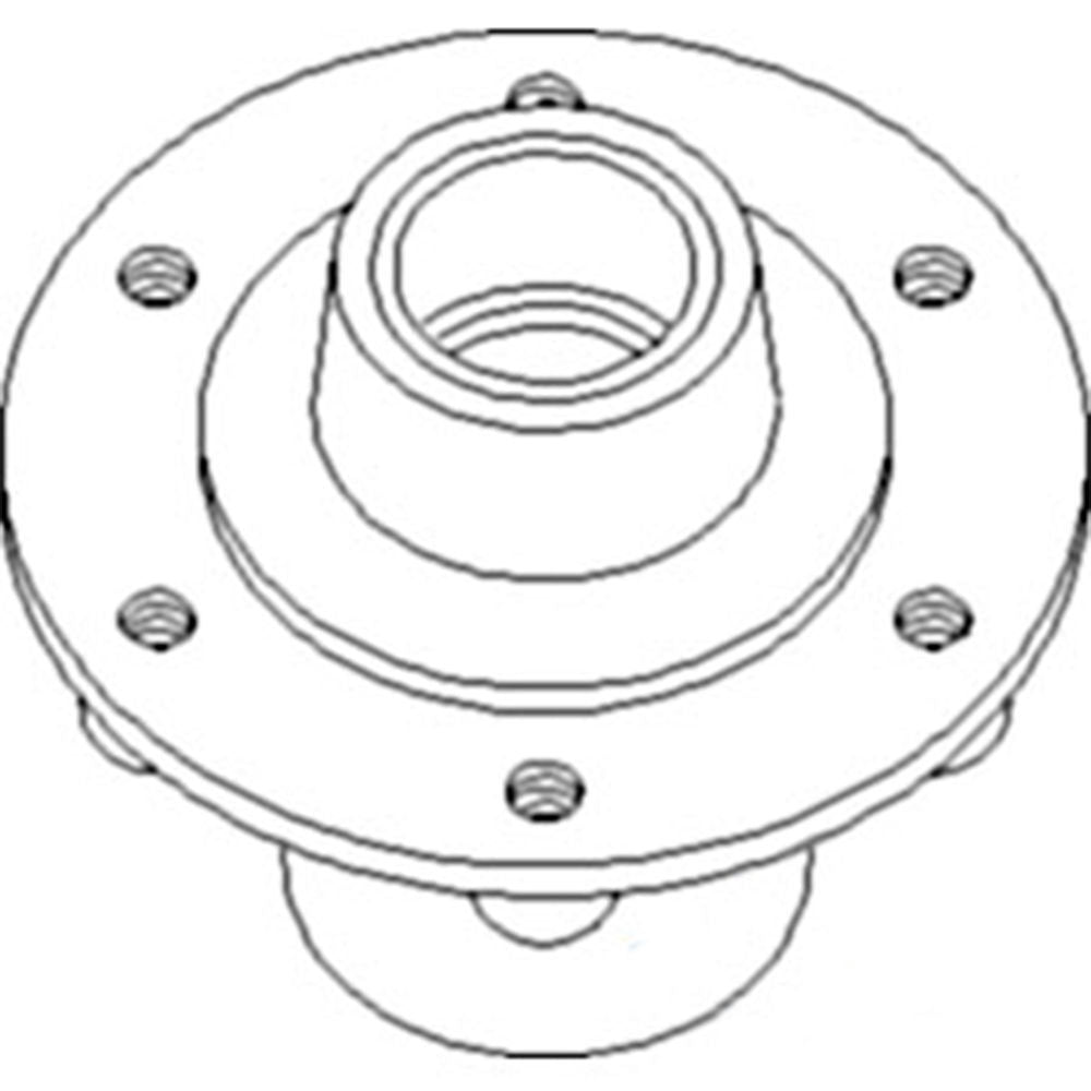 AN183318 New Hub Assembly Fits John Deere Cultivator 1690 1810 1820 1890 1895 +
