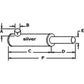 AP26767 New Muffler 24" Long 2 1/2" OD Fits John Deere Combine 45 55