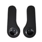 AR-BLK-001 Pair of Rear Seat Armrests w/ Cup Holders Fits Golf Carts