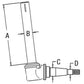 Keyed Spindle Fits John Deere Tractor 1520 2020 2040 2240 2355N