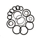 AR105432 Seal Kit Fits John Deere Crawler Dozer Lift Tilt Cylinder 450 450B 550