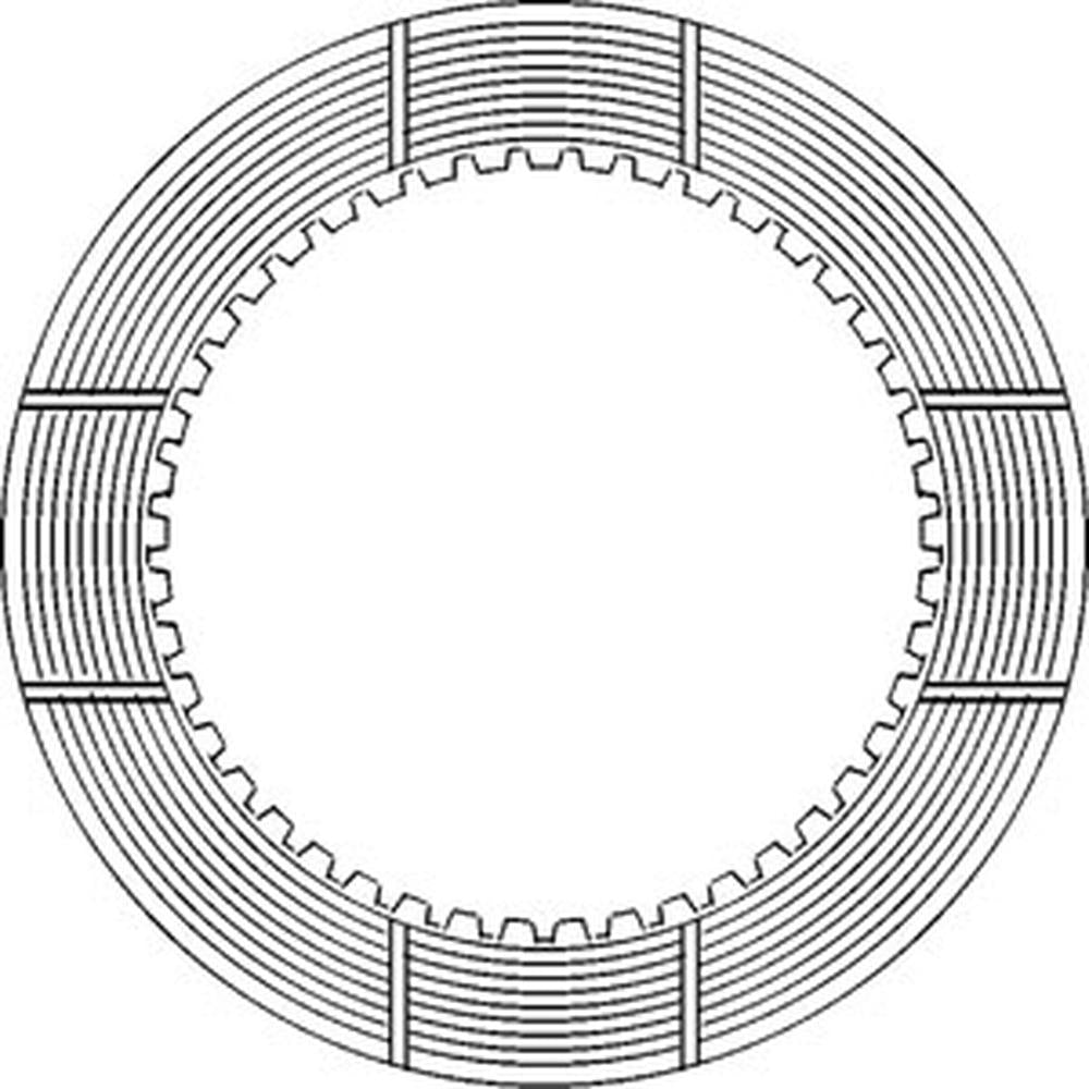 S.41381 Clutch Plate, Friction Fits Massey Ferguson
