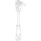 AR44555 Lift Link Assembly Adjustable Fits John Deere 2510 3010 3020 ++ Tractors