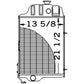 Radiator Fits 410 219710 219710-A AR48171 AT32591 AT32591-A AT38583