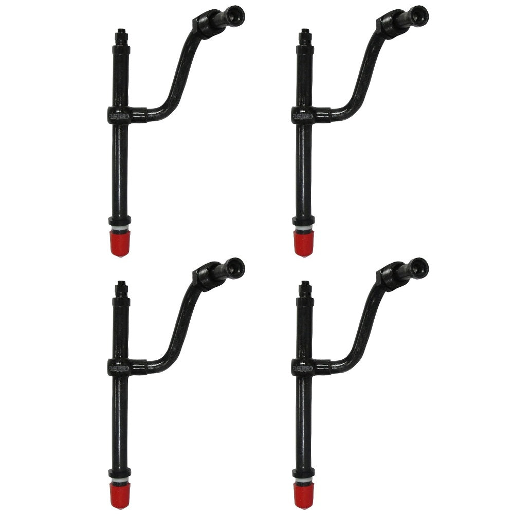 Set of 4 Pencil Injectors Fits John Deere 500 500A 500B 500C 510 6600 7700