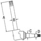 AR53850 RH / LH Spindle Fits John Deere Tractor 4030